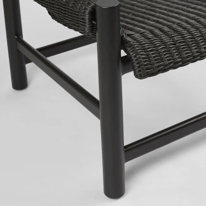 Riven Outdoor Occasional ArmChair Black