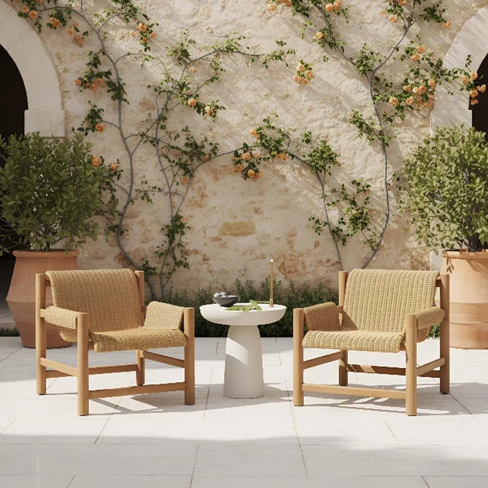 Riven Outdoor Occasional ArmChair Natural