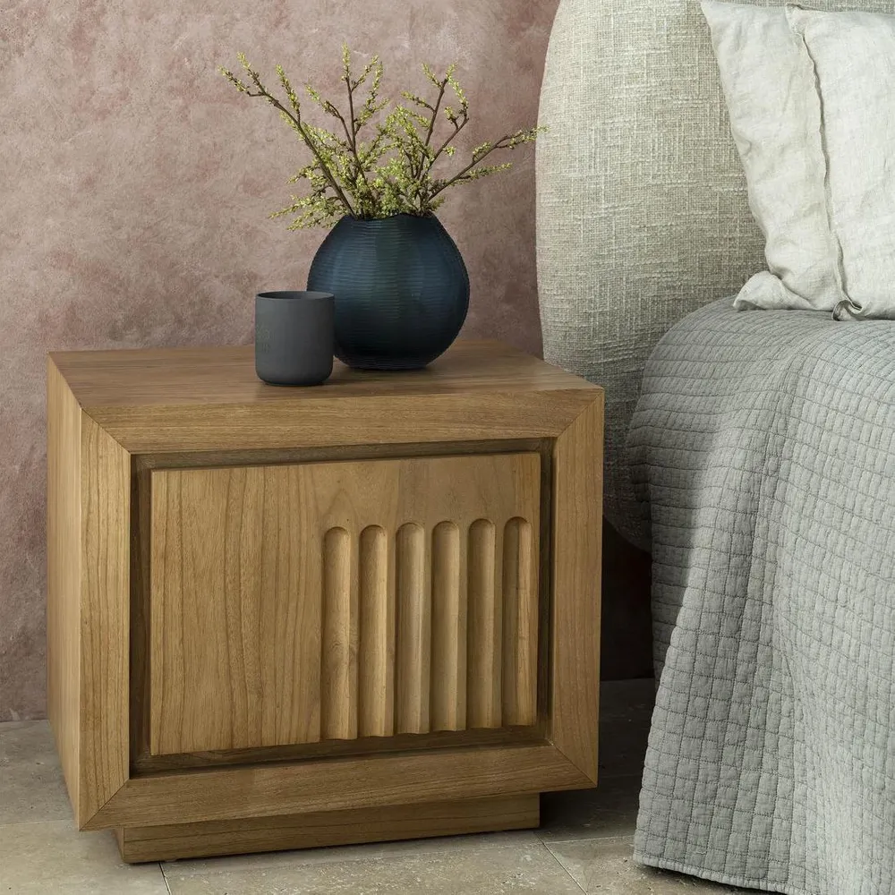 Rock Bedside Natural 2 dwr