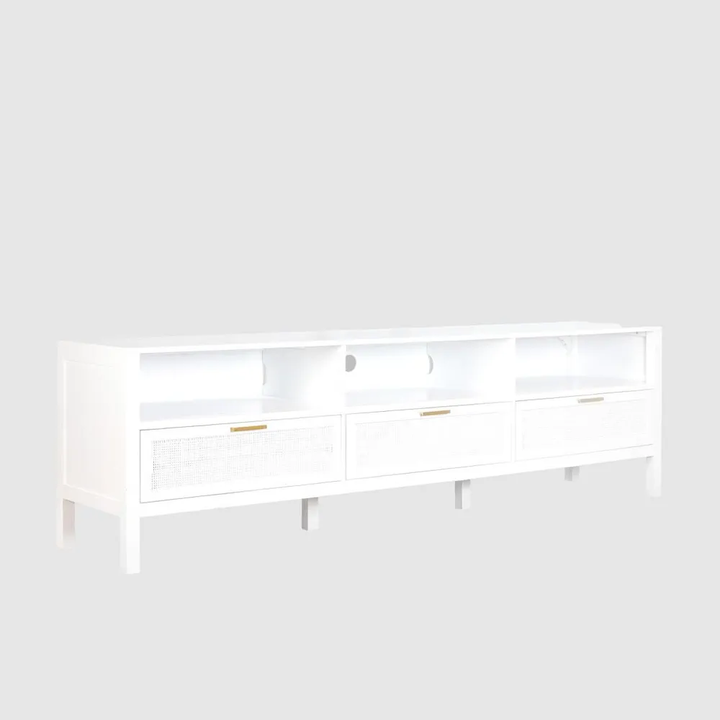Santorini Large Media Unit White
