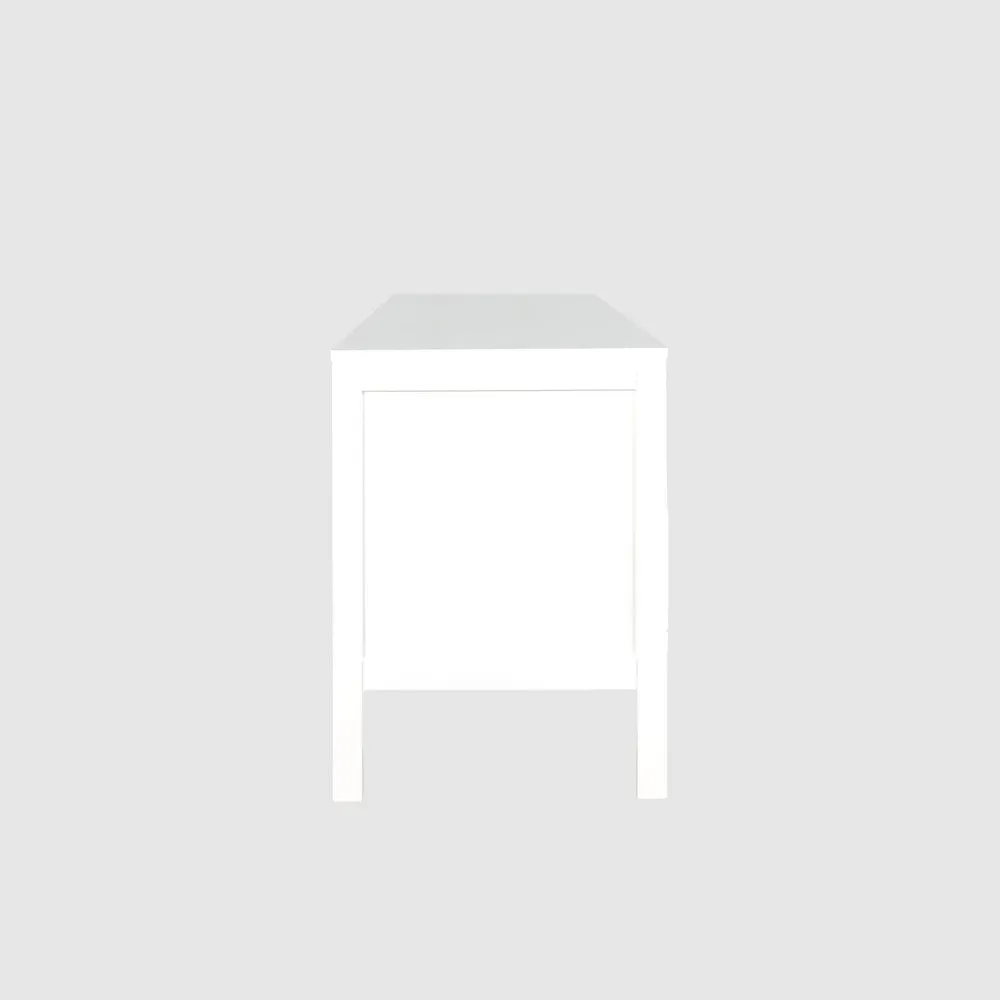 Santorini Large Media Unit White
