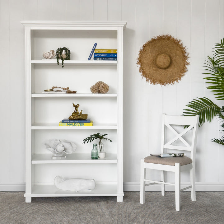 Sorrento 180cm Bookshelf White