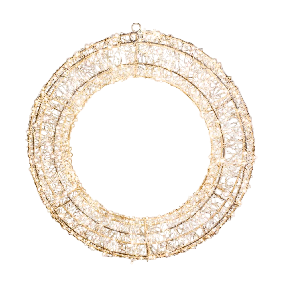 Stellar Light Up Wreath 70cm
