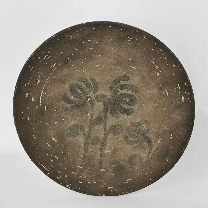 Mae Terracotta Brown Plate Large