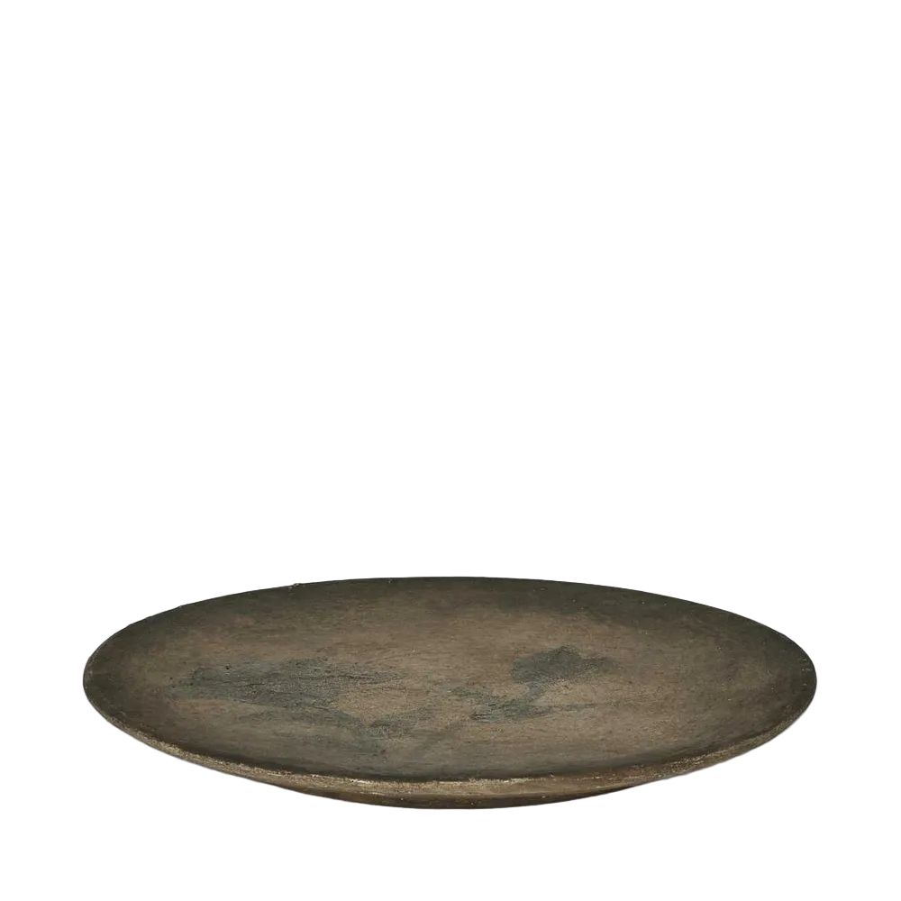 Mae Terracotta Brown Plate Small