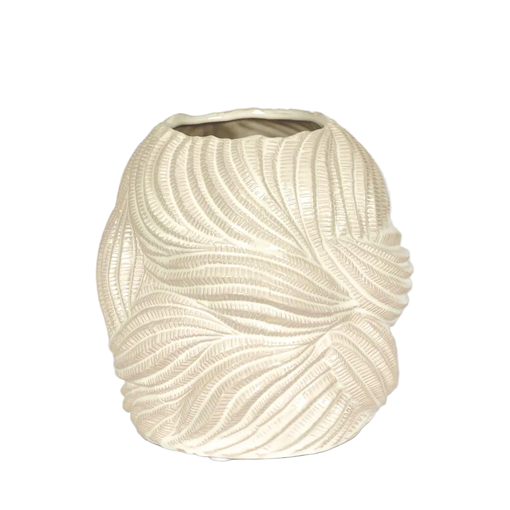 Thalia Vase Small White