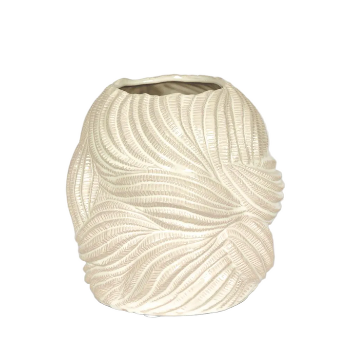 Thalia Vase Small White