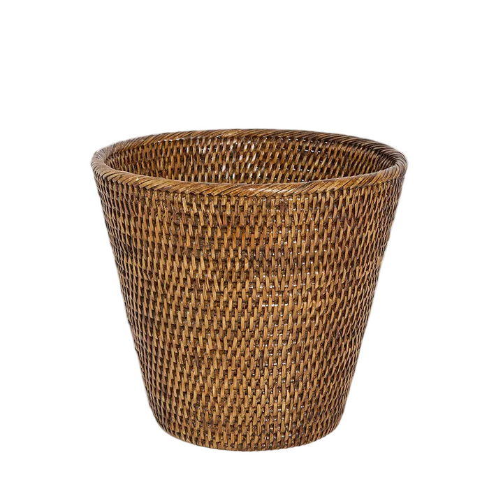 Valley Rattan Bin Brown