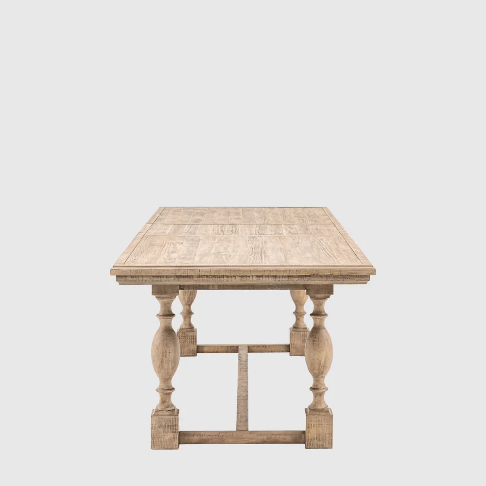 Vancouver Ext Dining Table 2000/2500x1000x750mm