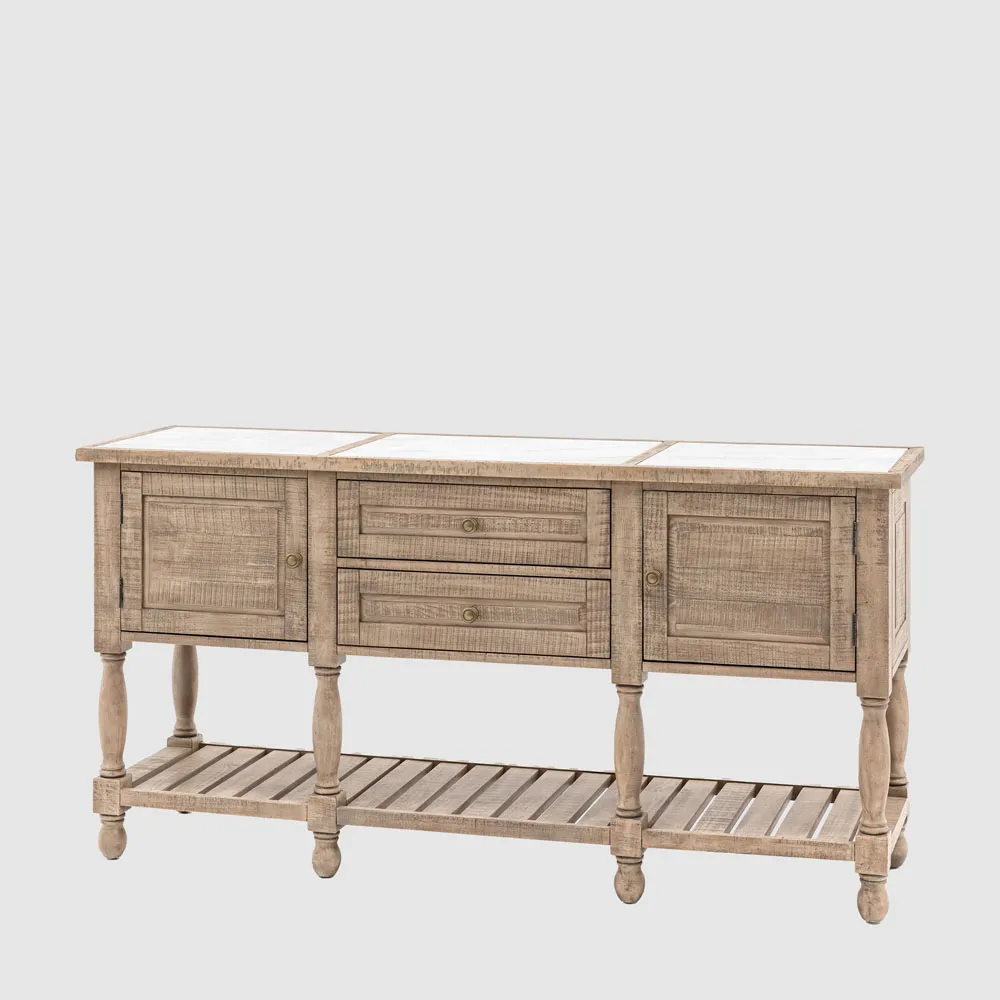 Vancouver 2 Door 2 Drawer Sideboard 1800x520x910mm