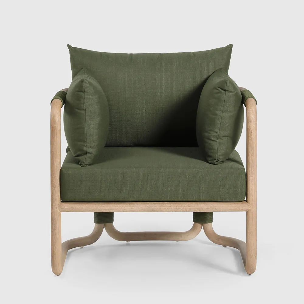 Vita Outdoor Undercover Armchair Forest Green