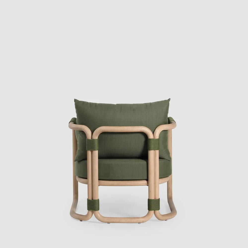 Vita Outdoor Undercover Armchair Forest Green