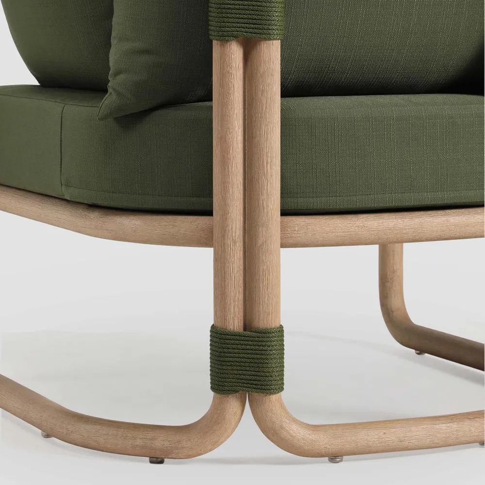 Vita Outdoor Undercover Armchair Forest Green