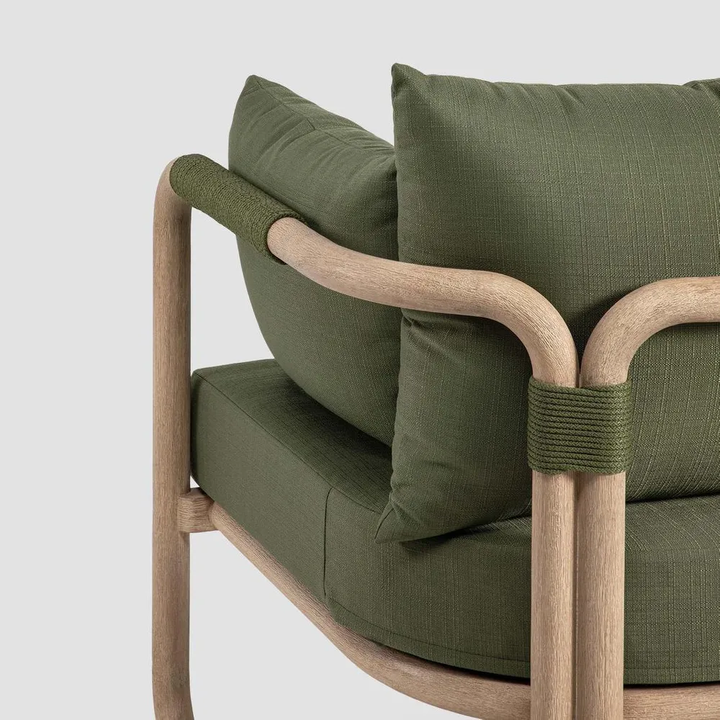 Vita Outdoor Undercover Armchair Forest Green