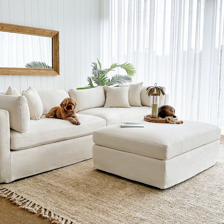 Slip Cover - Marbella Modular Sofa C Ivory