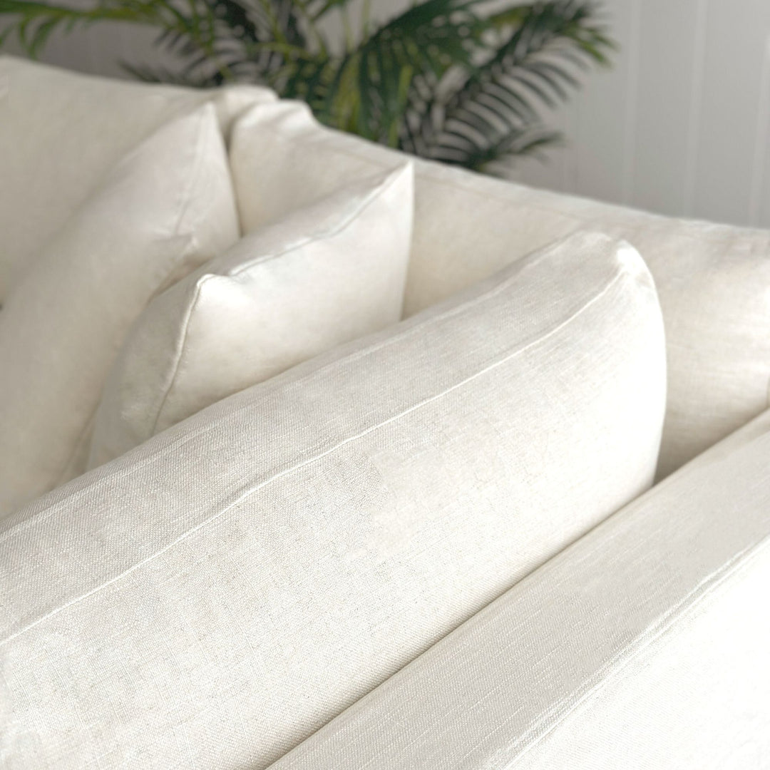 Marbella 4 Seat Sofa Ivory