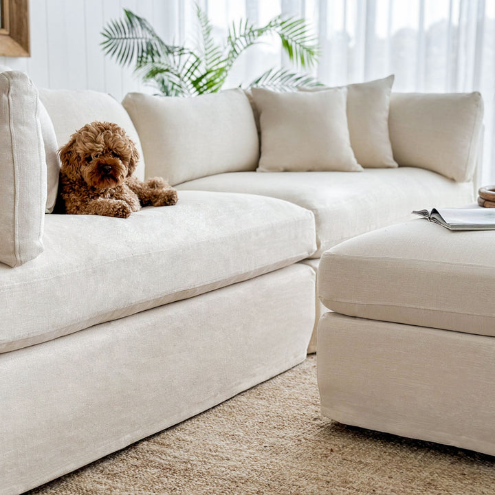 Marbella 4 Seat Sofa Ivory