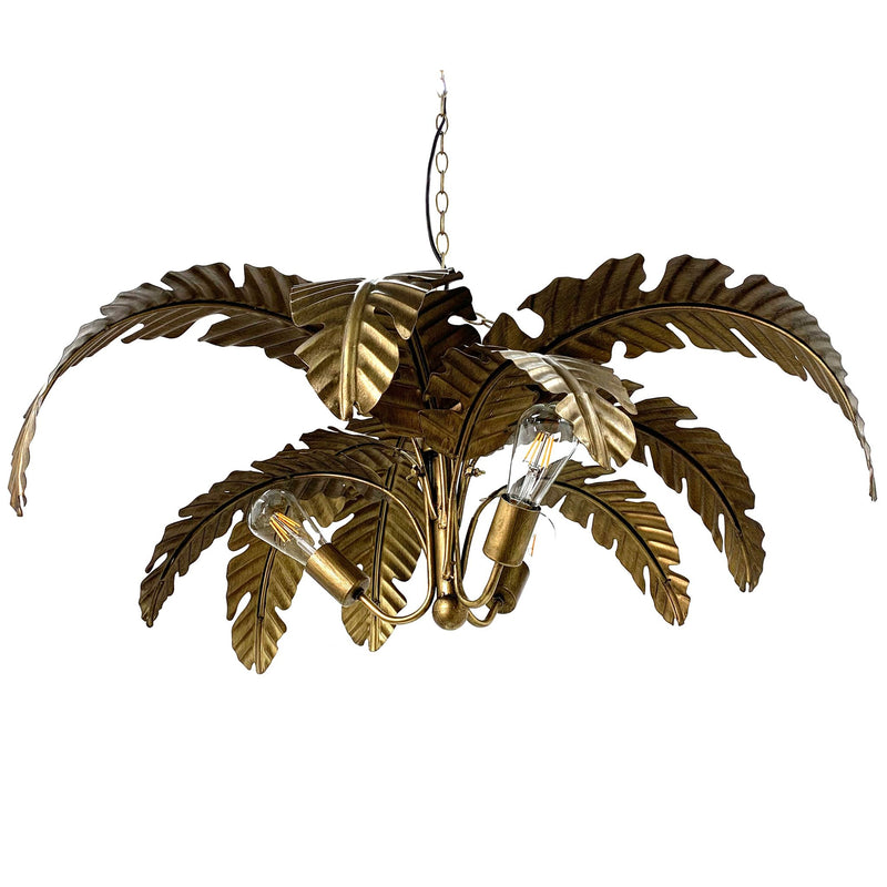 Azalea Iron Pendant Lamp Gold