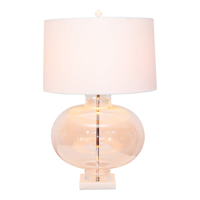 Kelly Marble Base Glass Lamp