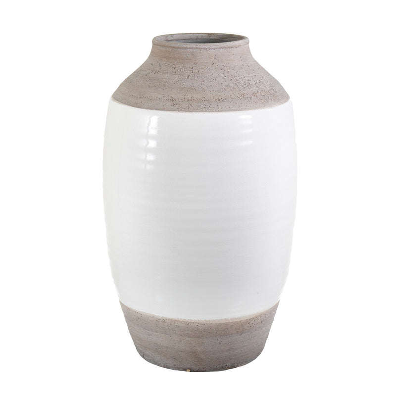 Ceramic Natural Vase Large
