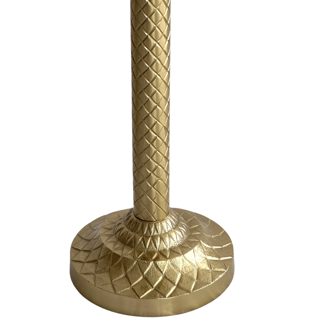 Raffles Palm Candle Stick Gold Medium