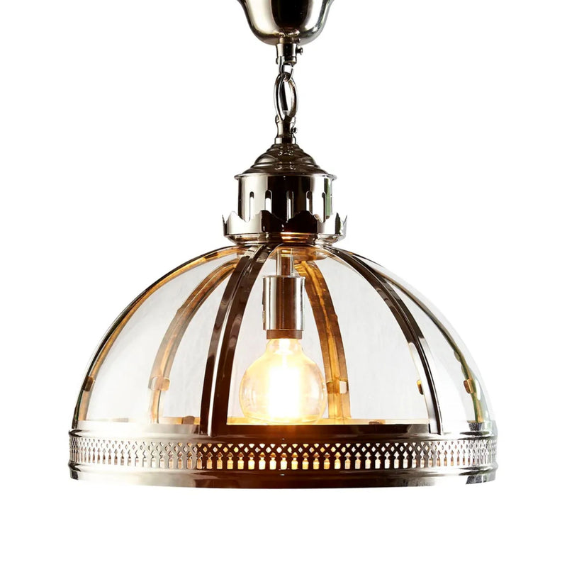 Gage Ceiling Pendant Shiny Nickel