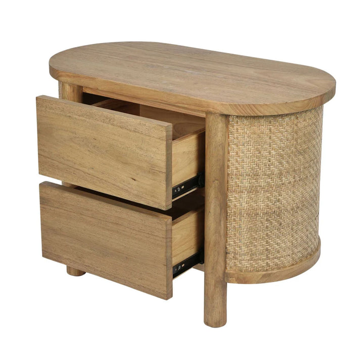 Coolum Bedside Table Natural