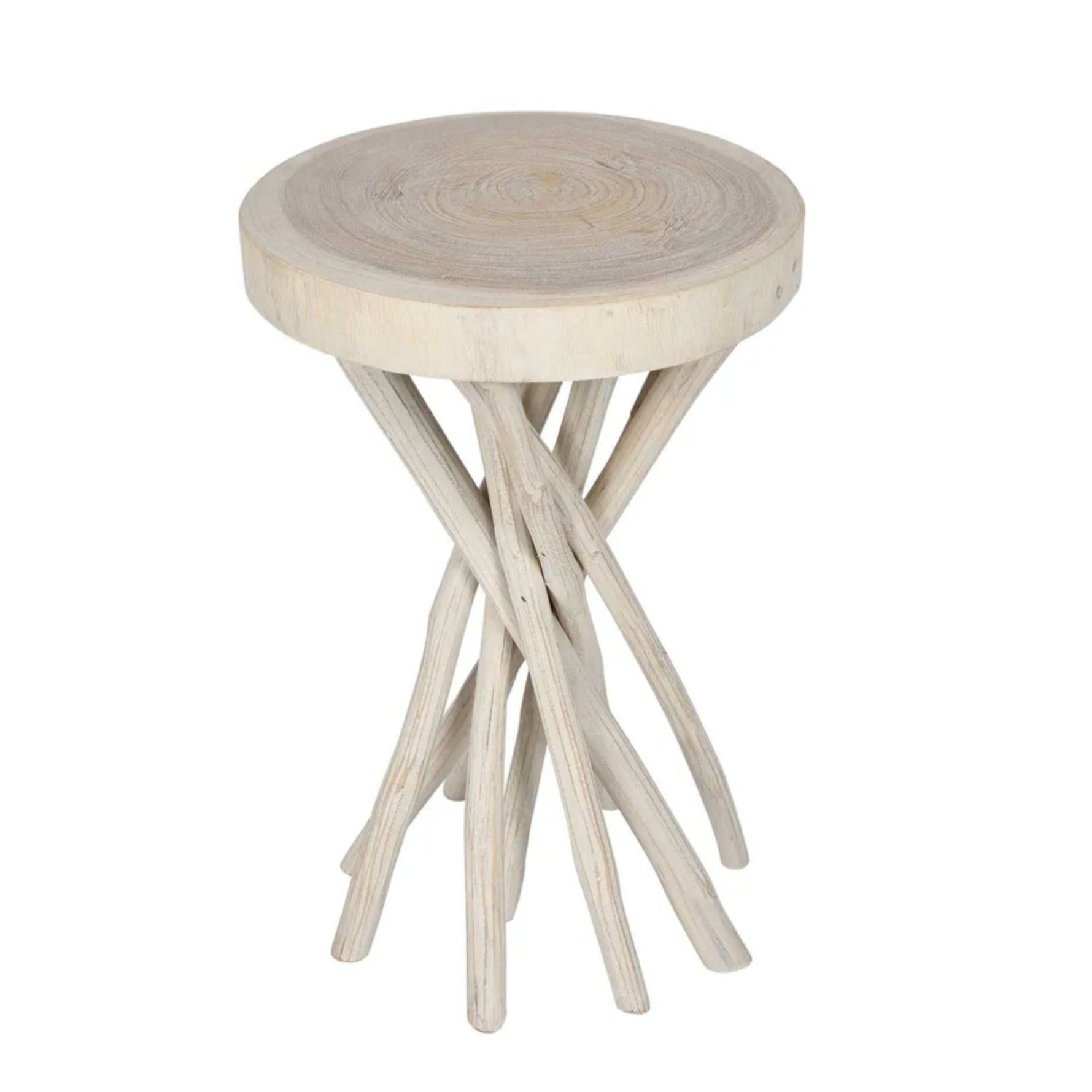 Tiki Table White Wash -Outdoor – OneWorld Collection