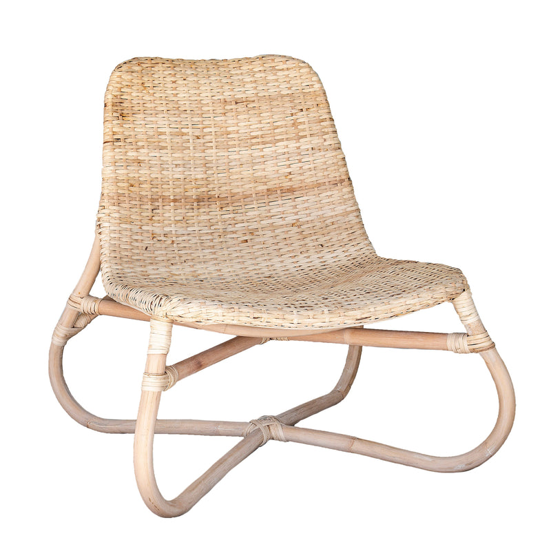 Orla Woven Rattan Low Chair