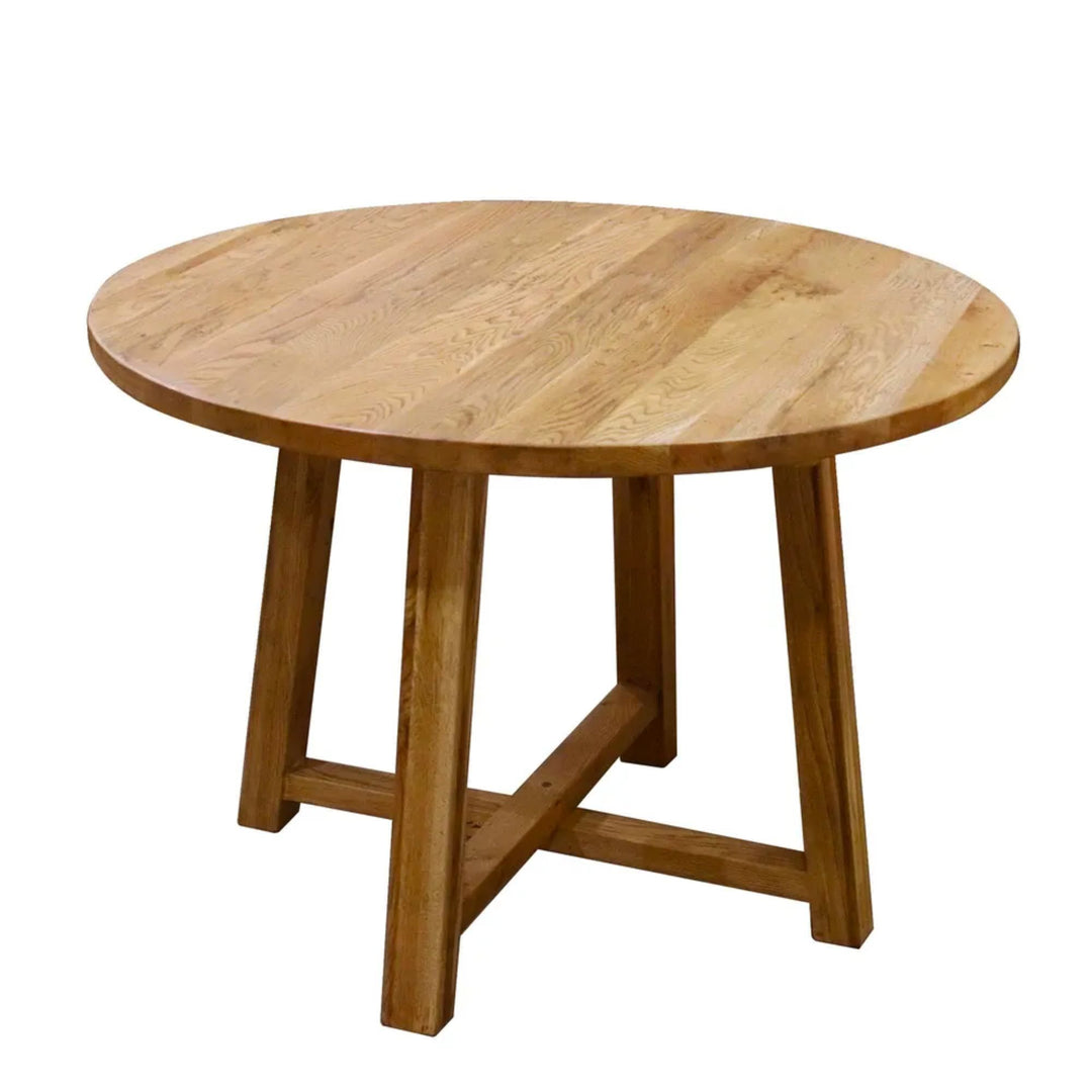 Denver Oak Dining Table 110CM