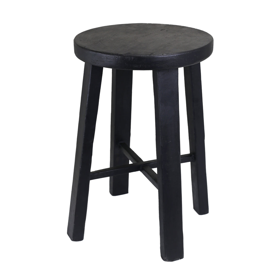 Round Stool Black Standard Size