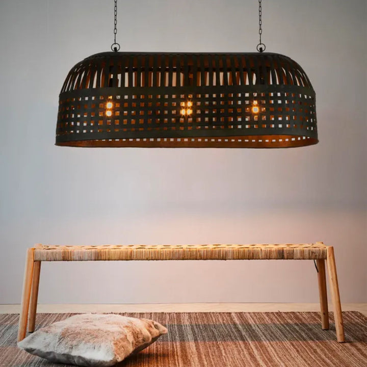 Esch Ceiling Pendant Long Antique Black