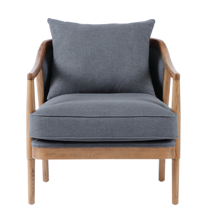 Asteria Oakwood Armchair Linen Blend