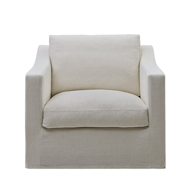 Slip Cover Only - Clovelly Hamptons Armchair Ivory