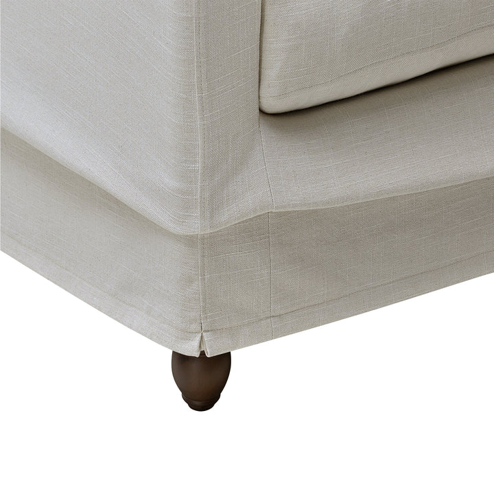 Slip Cover Only - Clovelly Hamptons Armchair Ivory