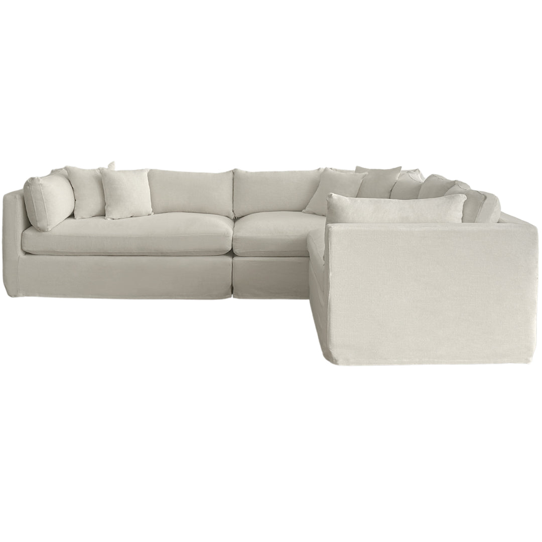 Marbella Modular Sofa Ivory Right