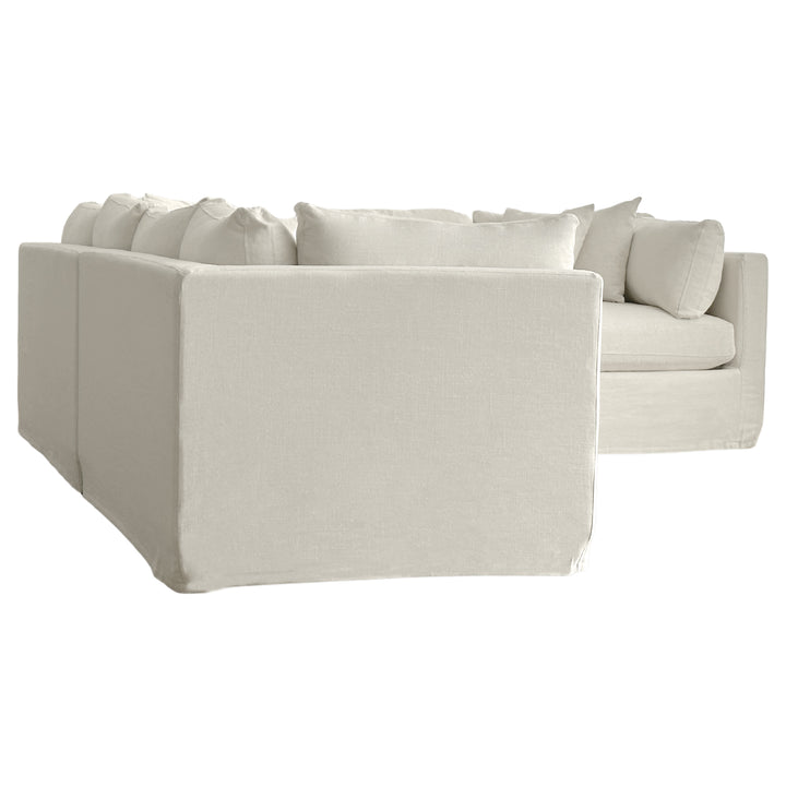 Marbella Modular Sofa Ivory Right