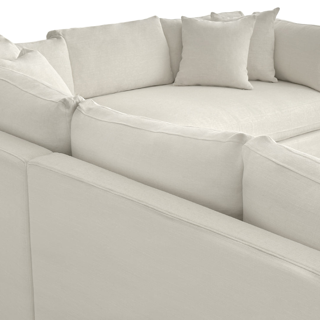 Marbella Modular Sofa Ivory Right