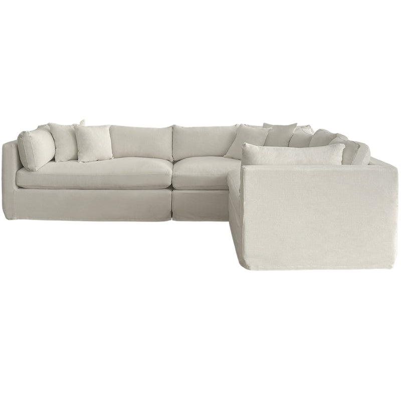 Marbella Modular Sofa Ivory Right