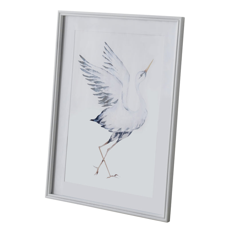 Splendid Storks In White Frame Set 2