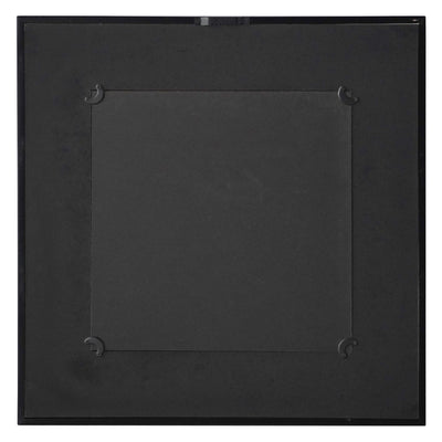 Sketched Flowers In Black Frame With Linen Insert Set 2