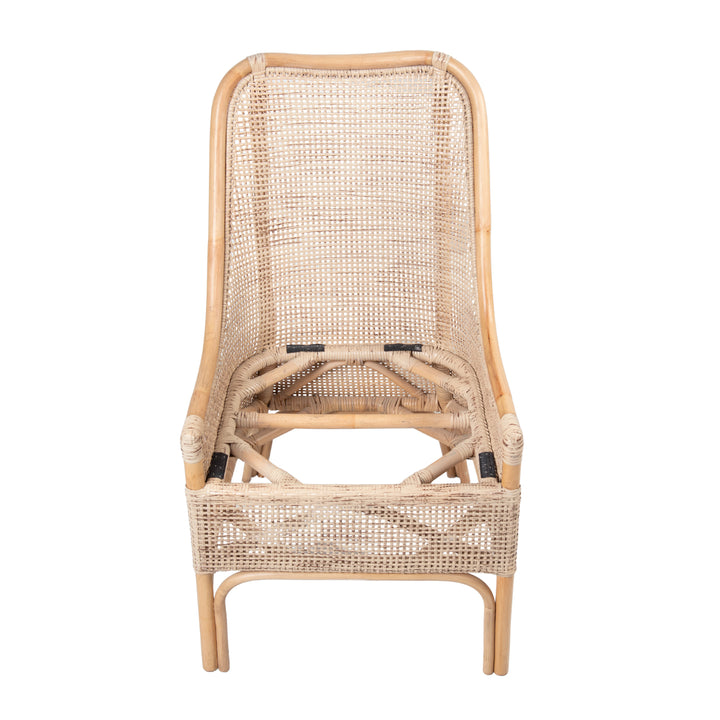 Victoria Hamptons Dining Chair Natural