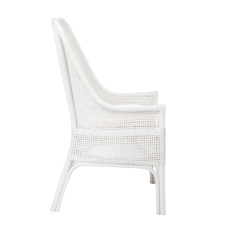 Victoria Hamptons Dining Chair White