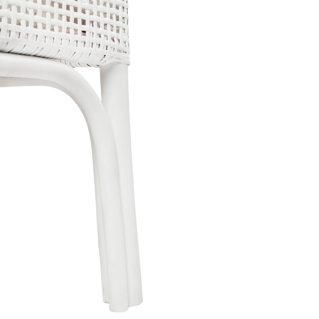 Victoria Hamptons Dining Chair White