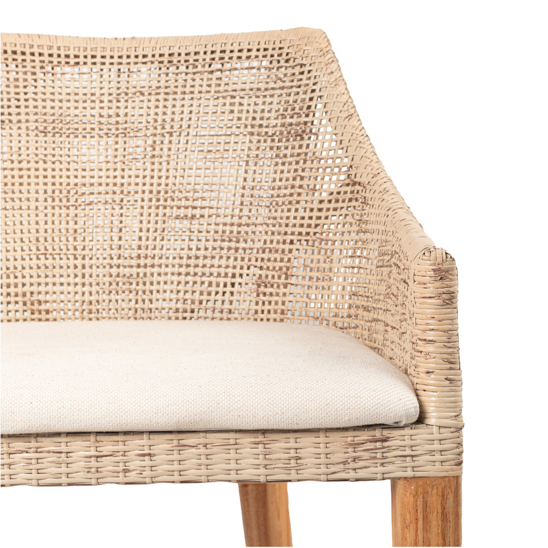 Charlotte Rattan Counter Stool Natural