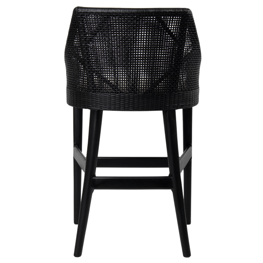 Charlotte Rattan Counter Stool