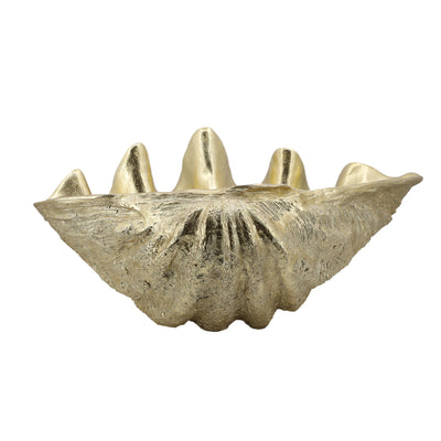 Claudia Clam Shell in Gold 84 cm