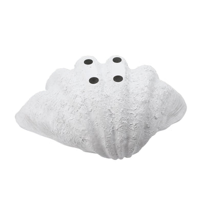 Claudia Clam Shell in White L84 cm (Waterproof)