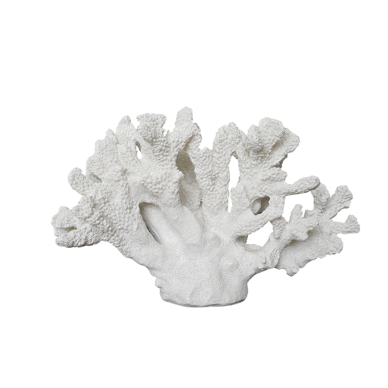 Georgia White Coral Ornament L30cm