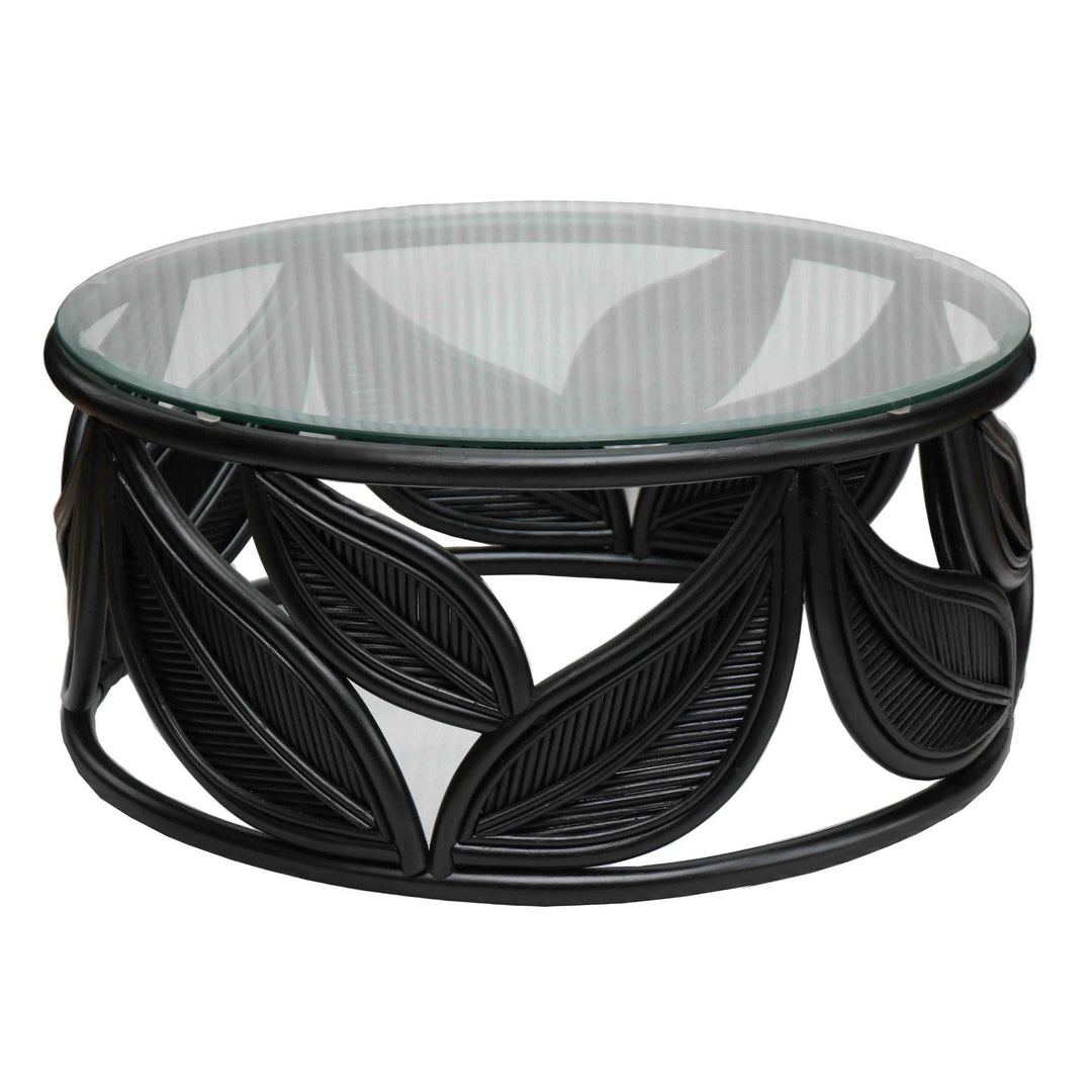 Seville Leaf Table Black